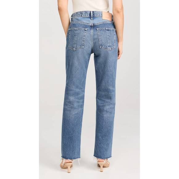 NEW MOUSSY westchase straight jean in blue - Picture 3 of 3